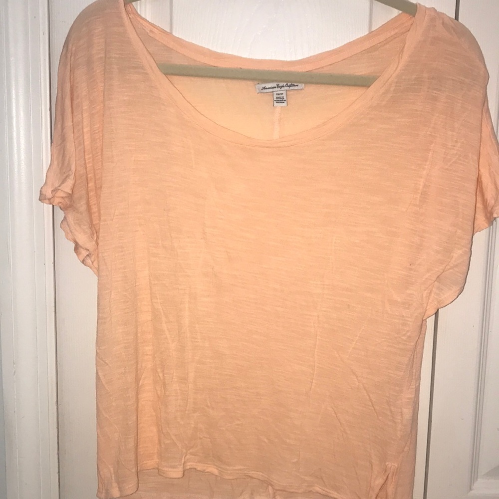 American Eagle Peach Top